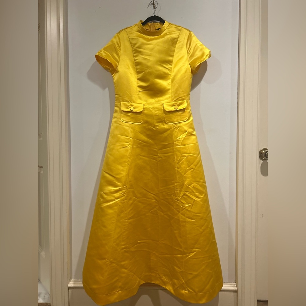 Vibrant Yellow Dress